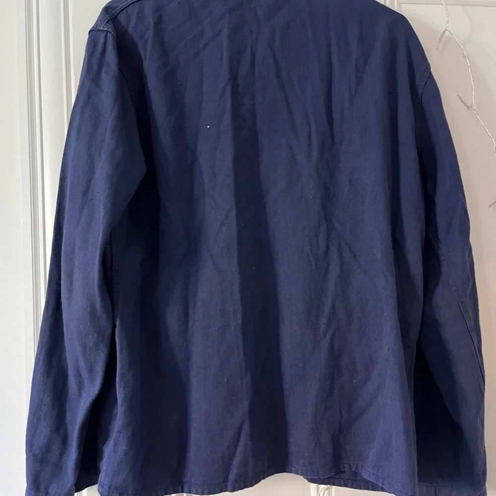 Authentic French chore jacket purchased in Paris. Soft cotton - Picture 2 of 7